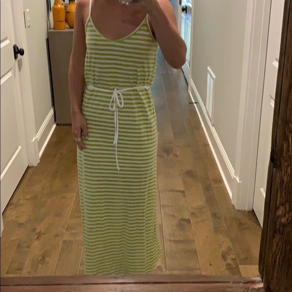 Mink pink maxi dress